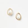 Accessories & Shoes Loft | Pearlized Stud Earrings Fresh Pearl