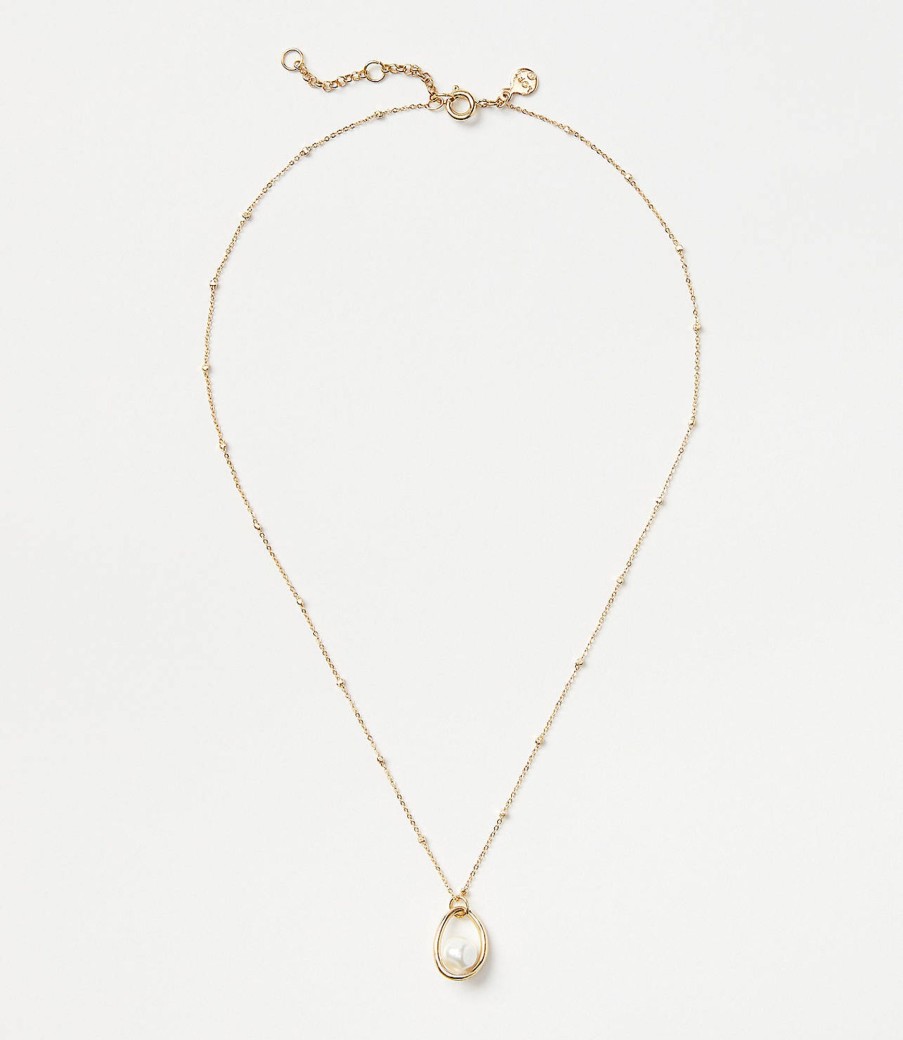 Accessories & Shoes Loft | Pearlized Necklace Fresh Pearl