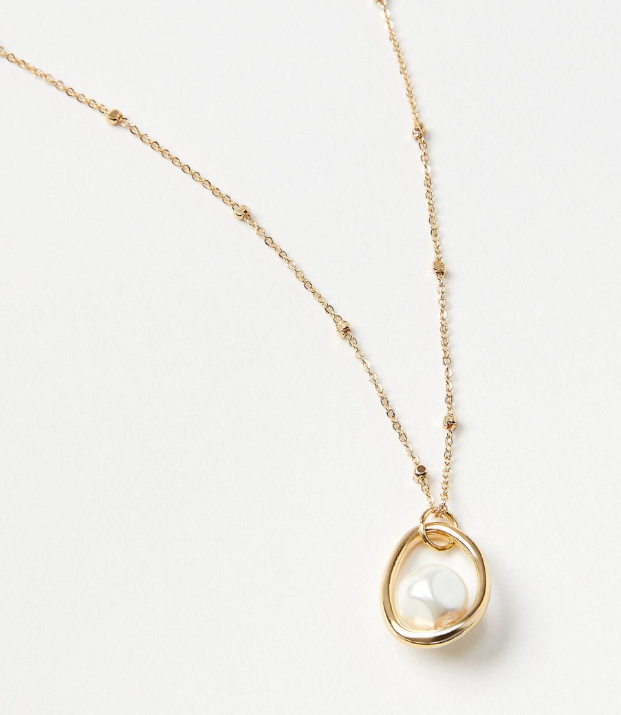 Accessories & Shoes Loft | Pearlized Necklace Fresh Pearl