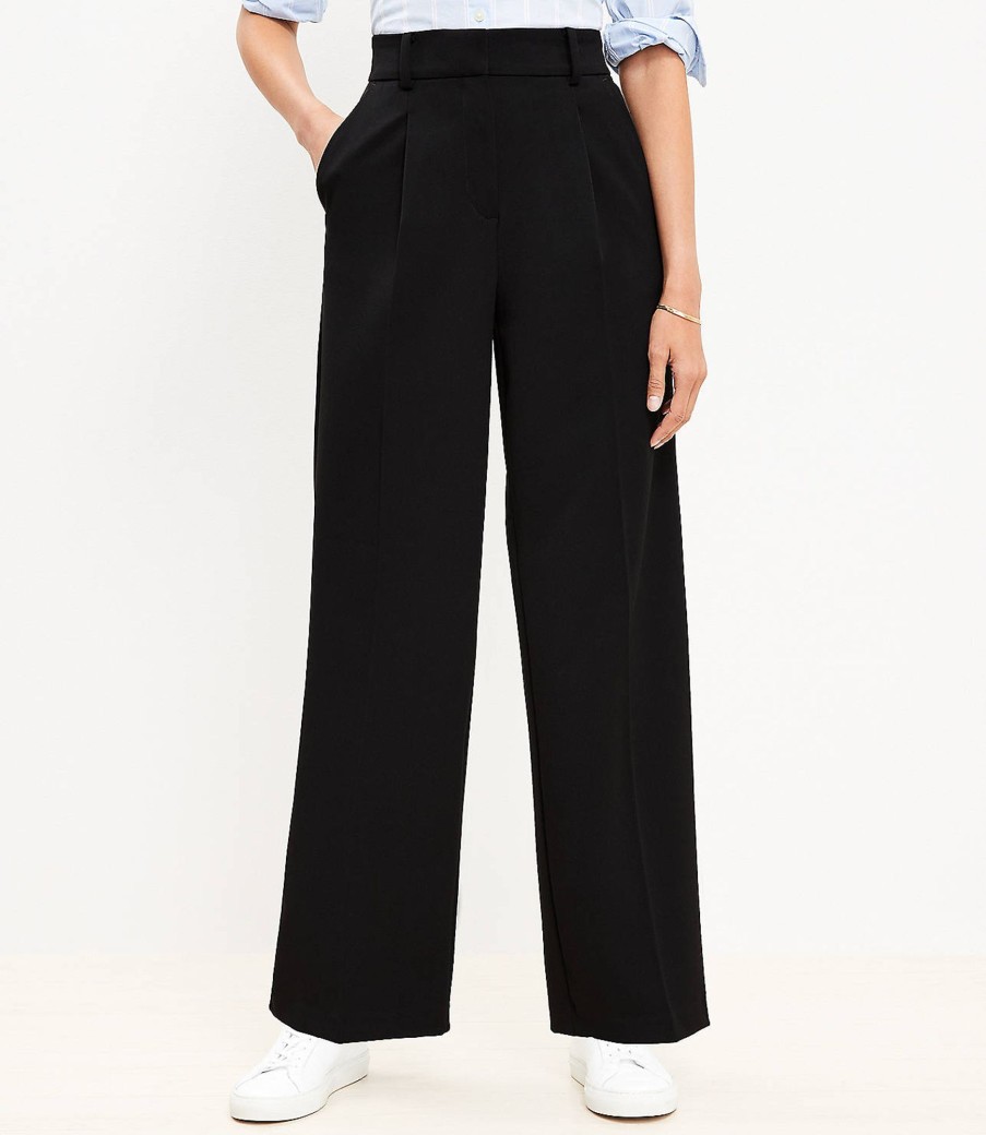 Clothing Loft | Peyton Trouser Pants In Bi-Stretch Black