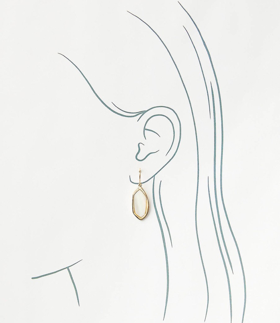 Accessories & Shoes Loft | Modern Drop Earrings Mother Of Pearl