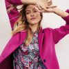 Clothing Loft | Wool Blend Coat Rich Pink Berry