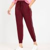 Clothing Loft | Lou & Grey Piped Luvstretch Joggers Burgundy