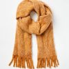 Clothing Loft | Cozy Fringe Scarf Perfect Camel