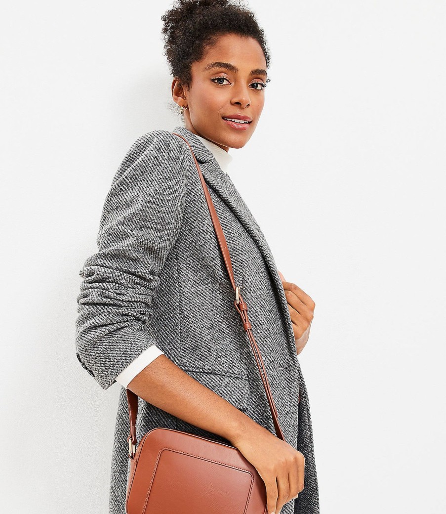 Clothing Loft | Boucle Long Modern Blazer Grey Multi