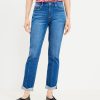 Clothing Loft | Curvy Girlfriend Jeans In Original Mid Indigo Wash