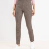 Clothing Loft | Sutton Skinny Pants In Plaid Bi-Stretch Strawberry Slush