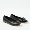 Accessories & Shoes Loft | Leather Ballet Flats Black