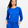 Clothing Loft | Lou & Grey Signaturesoft Sweatshirt Cobalt Current