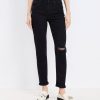 Clothing Loft | Girlfriend Jeans In Washed Black