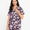 Clothing Loft | Floral Pajama Top Deep Space Blue