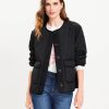 Clothing Loft | Quilted Field Jacket Black