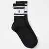 Accessories & Shoes Loft | Lou & Grey Varsity Crew Socks Black