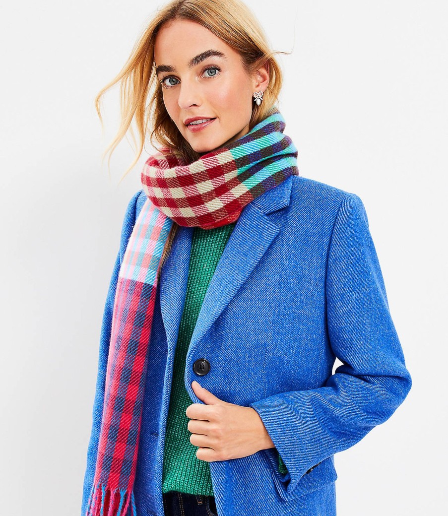 Clothing Loft | Twill Coat Blue Multi