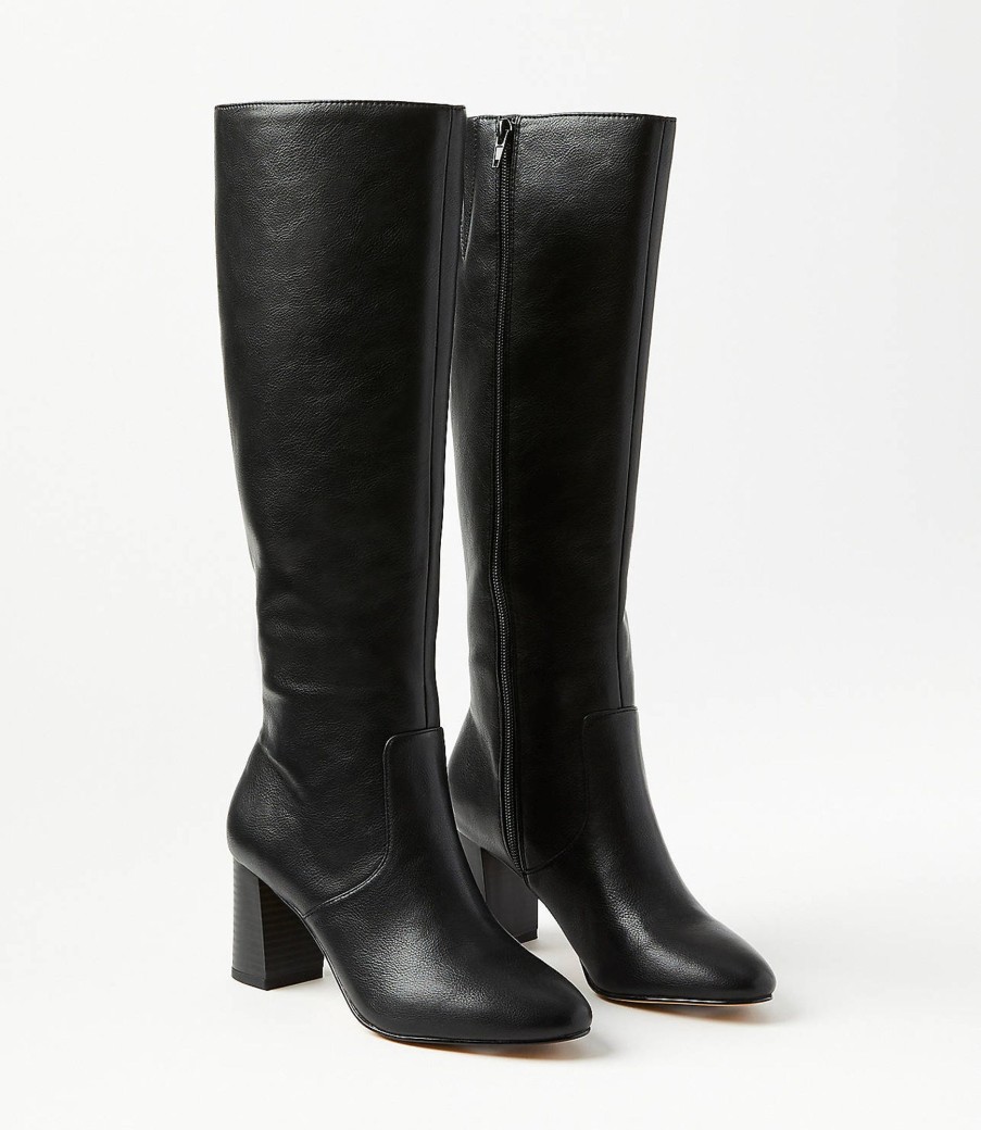 Accessories & Shoes Loft | Heeled Tall Boots Black