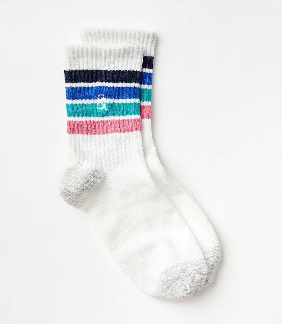 Clothing Loft | Lou & Grey Varsity Stripe Crew Socks Multi