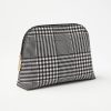 Accessories & Shoes Loft | Houndstooth Cosmetic Pouch Black