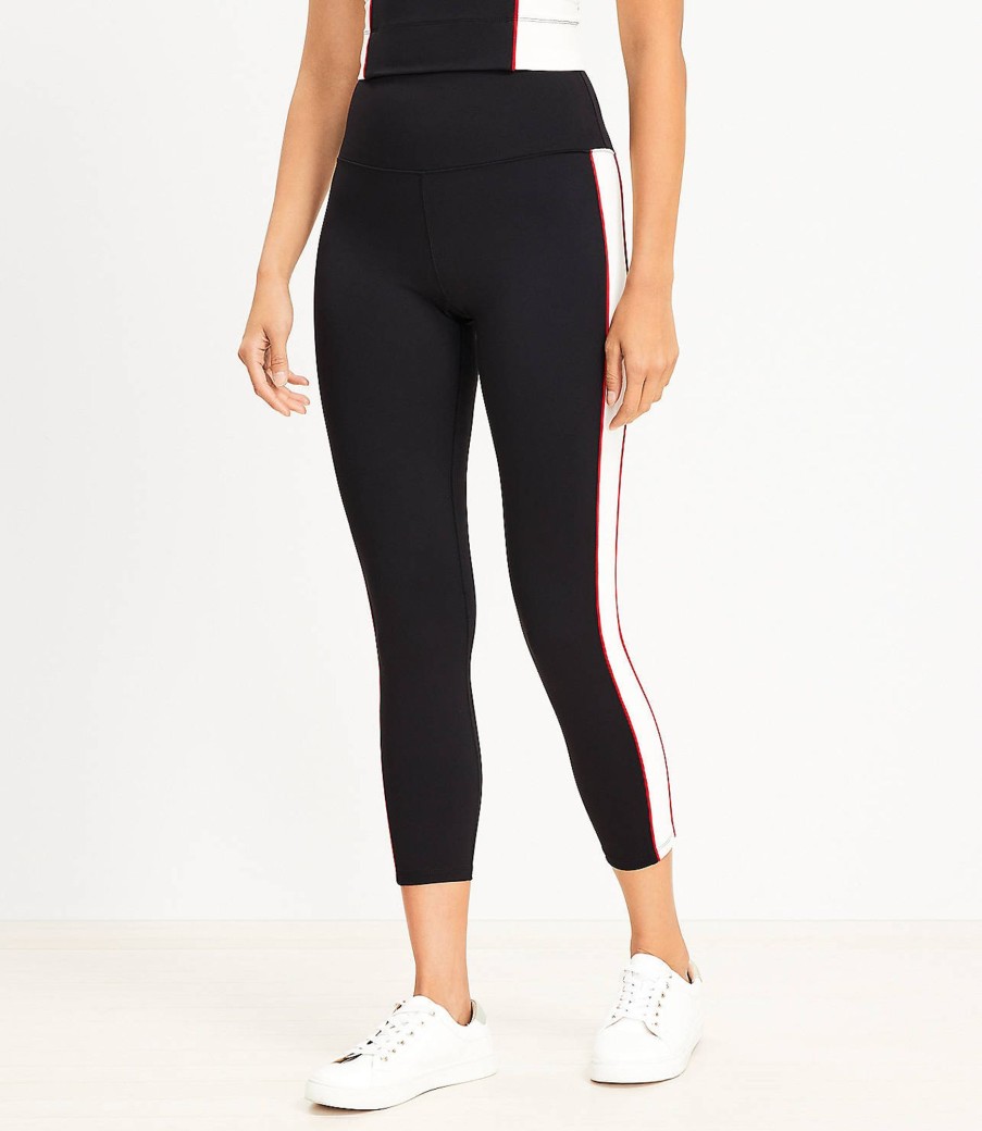 Clothing Loft | Lou & Grey Colorblock Softsculpt Leggings Black