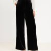 Clothing Loft | Curvy Peyton Trouser Pants In Velvet Black