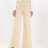 Clothing Loft | Belted Wide Leg Pants In Corduroy Sandy Cove