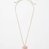 Accessories & Shoes Loft | Sparkle Marbleized Heart Necklace Rose Quartz